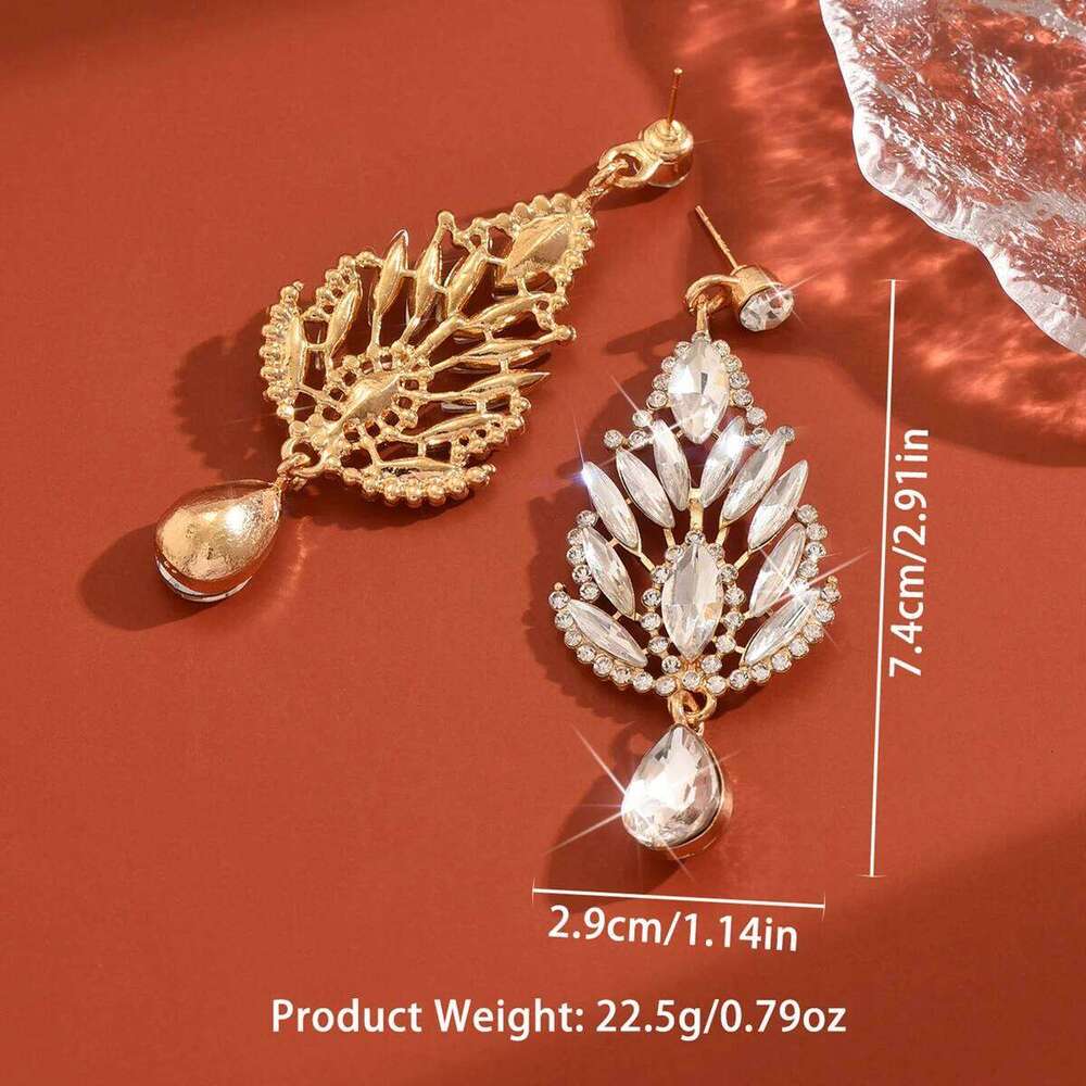 Ladies' Fashionable Design, Light Luxury Style, Earrings, Jewelry, Suitable For Dates, Parties, Holidays, Gifts