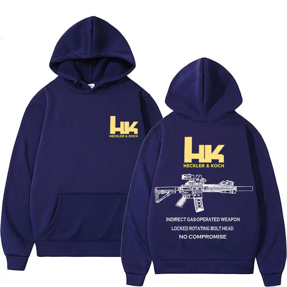Heckler Koch HK416 Graphic Hoodie Forward Observations Group Sweatshirt Men Women Fashion Retro Trend Pullover Male Streetwear M251111