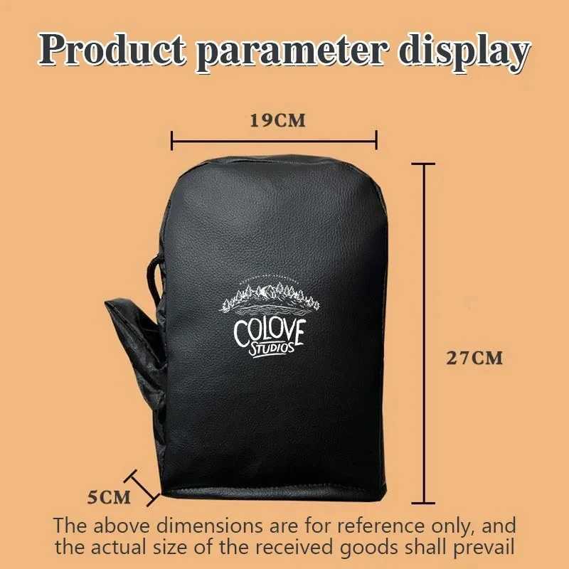 for Colove Waterproof Motorcycle Handlebar Muffs Hand Protector Winter Windproof Thicken Warm Thermal Mobile Handle Bar Gloves S25118