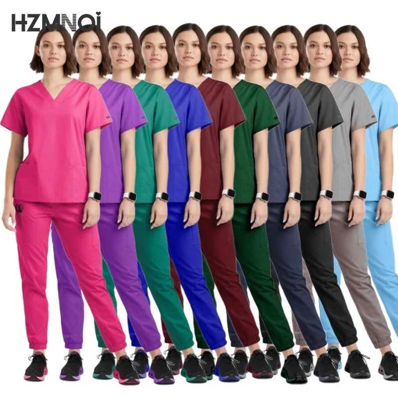 Doctors and Nurses in Beauty Sn Set Hospital Dental Clinic and Operating RoomStylish Medical Work Uniform Set X250410