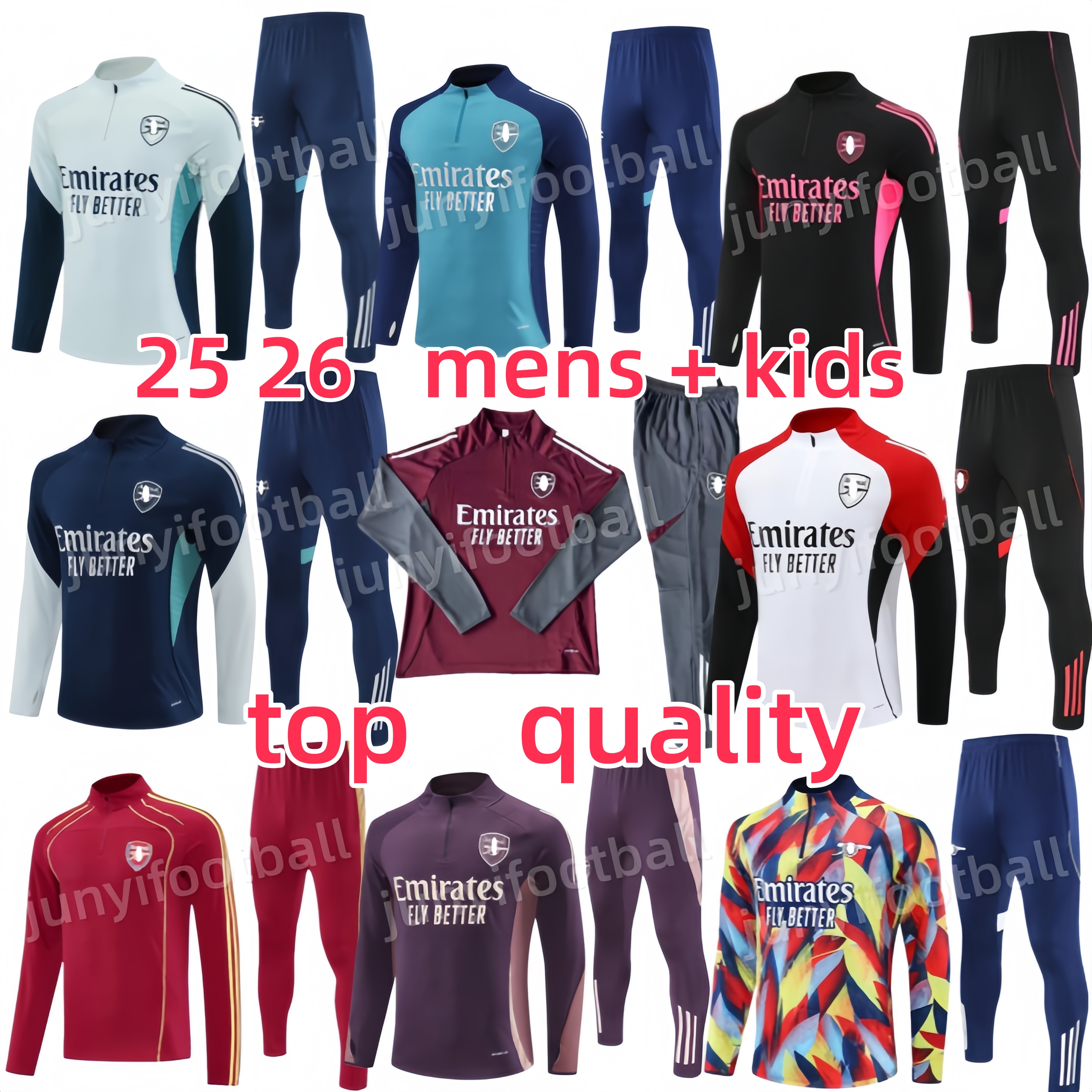 2025 26 EZE G.JESUS Aarsenall tracksuit PEPE SAKA Pink arsen Football soccer training suit sets 24 25 Gunners TIERNEY SMITH Transport Mens Kids sportswear kits 666