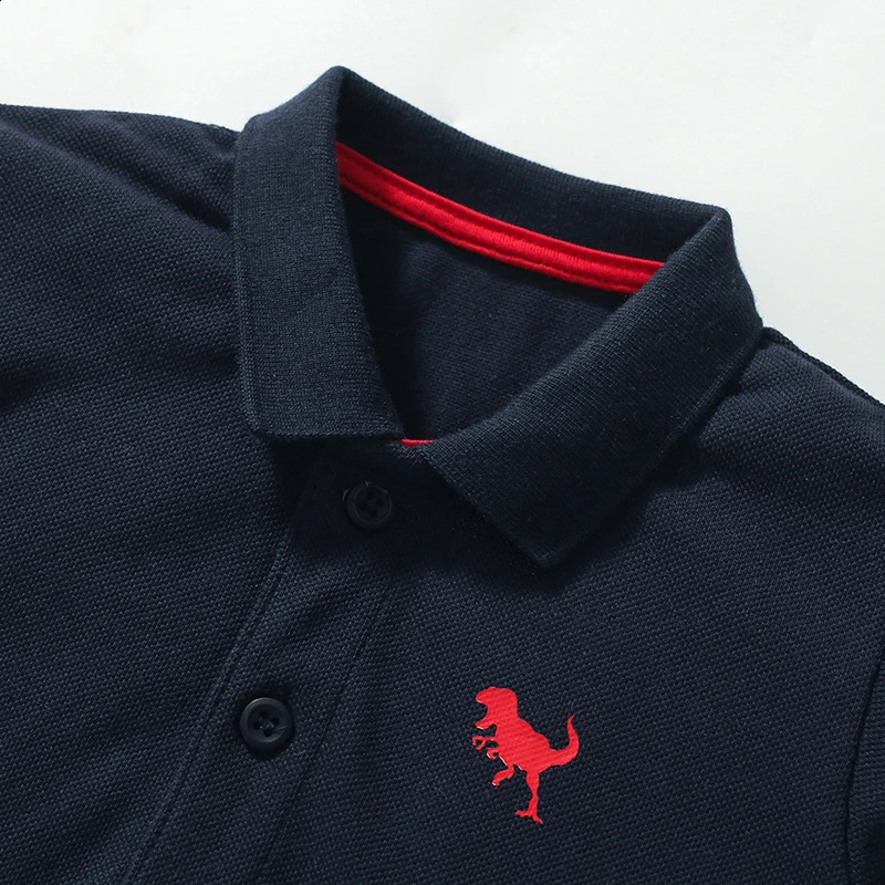 Little maven Summer Polo T Shirts Appliques Toddler Baby Boys Tops Tees Clothes Shirts Childrens Clothing 250410