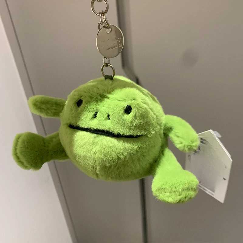 Jellycat with tags Wawa Rain Frog Keychain Pendant Bag Decorative Doll Pendant Cute Plug Toy Holiday Gift Filling Animal W250411