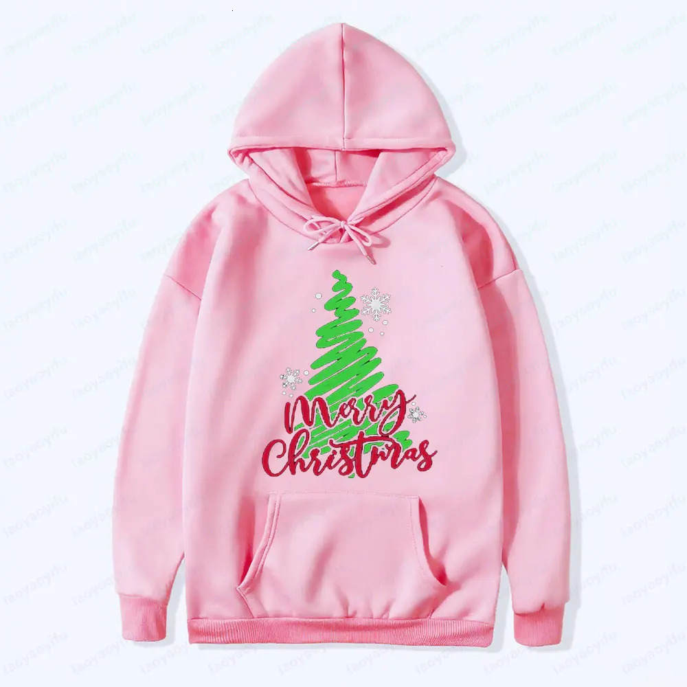 Christmas Unisex Sweatshirt Merry Christmas Holiday Sweatshirts Men Women Casual Festival Costumes Family Party Fashion Hoodies 251106