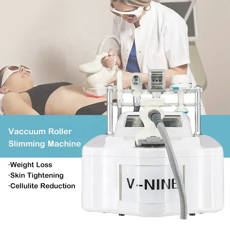 Portable V9 Vela Body Shape Weight loss Vacuum 40K Cavitation Slimming Roller Shaping Massage Machine Fat Removal Face Lift