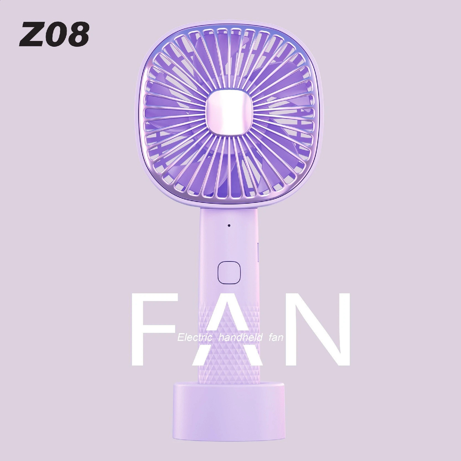 Cross border USB Small Fan Handheld Charging Mini Portable Fan Family Dormitory Small Fan 250409