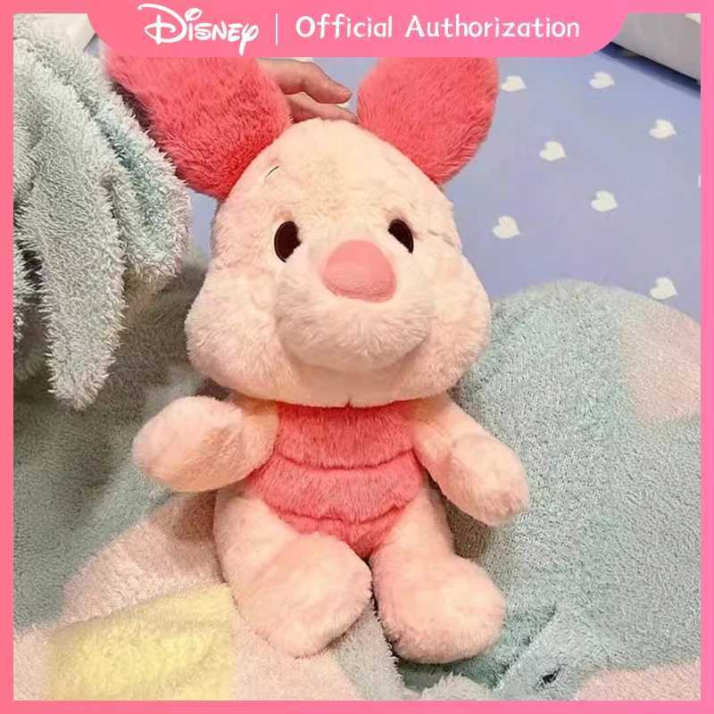 Disney 30CM Disney Winnie The Pooh Piglet Plush Toy Bag Knapsack Cute Cartoon Animal Doll Anime Companion Memorable Birthday Gift Y2504011