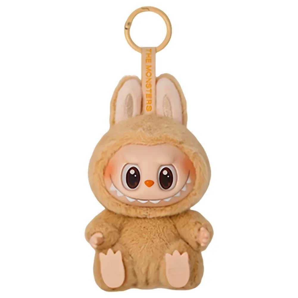 Labubu Sitting Down Keychain Party Series Animated Character 5.9-inch Vinyl Base Doll Character Model Bag Keychain Surprise Gift Toy W250411