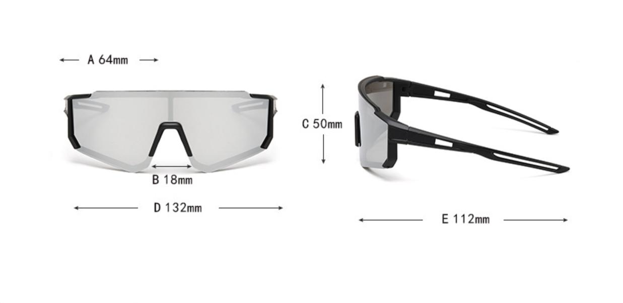 Kids Youth Cycling Goggles - Windproof/Sandproof UV400 Sunglasses for Boys Outdoor Sports, Skiing, Hiking & Running