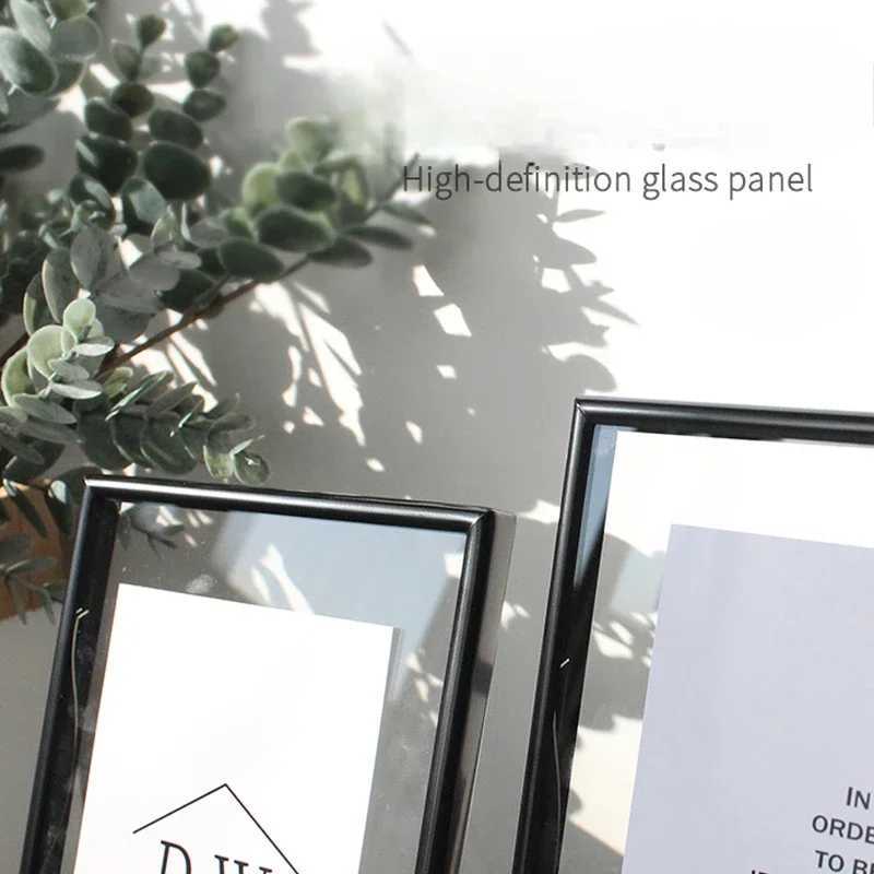 Modern Luxury Nordic Metal Living Room Photograph Kids Art Picture Frame Friends Home Garden Porta Retrato FYPF L251110 H260306