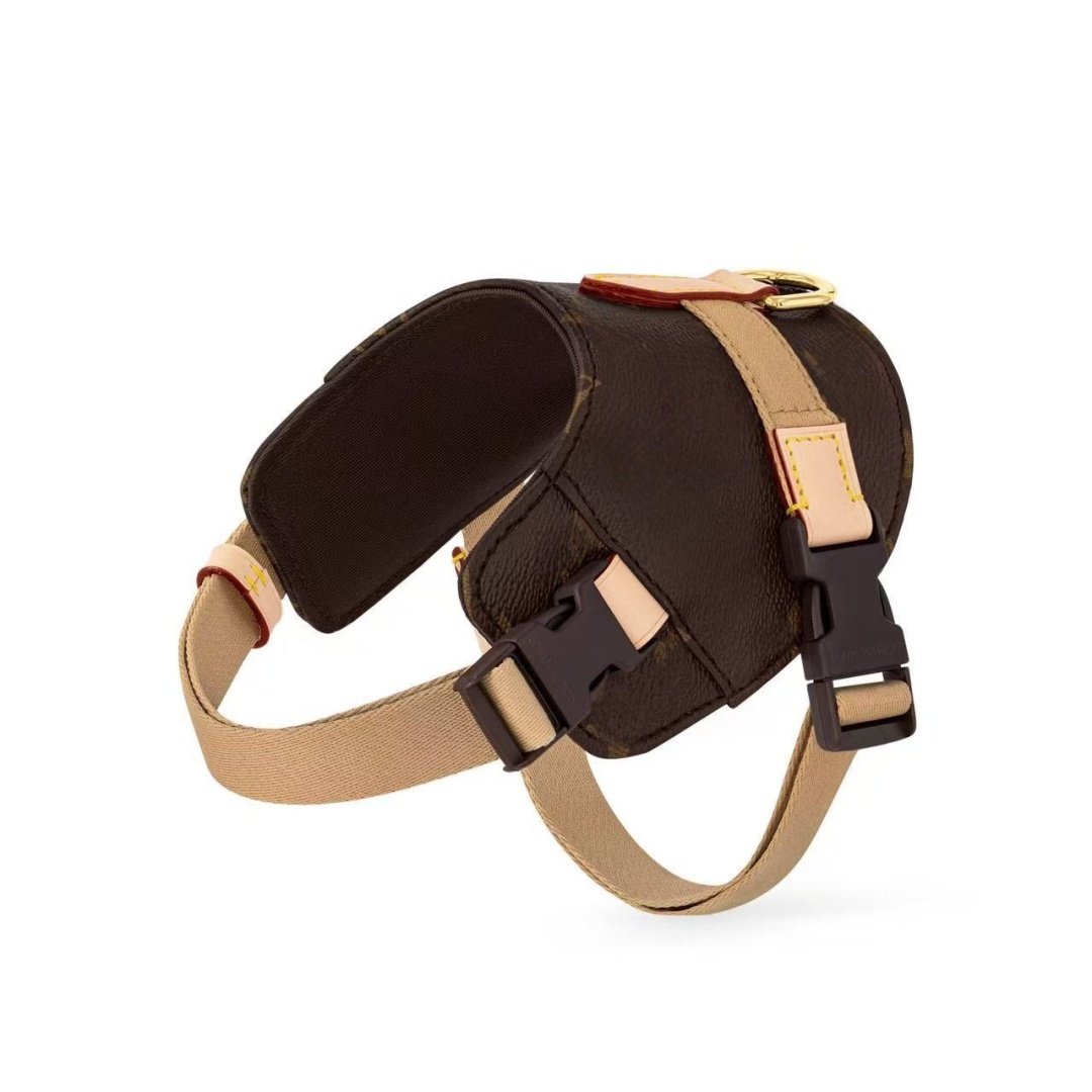 Designer Fashion Luxury Adjustable Dog Strap Comfortable No Pull Design Pet Tank Top Strap Easy to Handle Suitable for Small and Medium sized Dog Harness