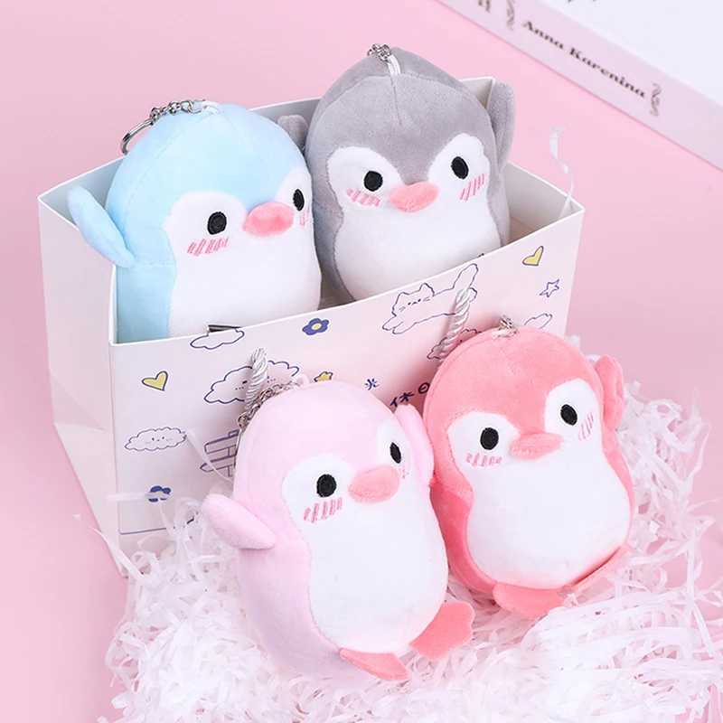 1 cute 12CM penguin stuffed plush toy baby gift pendant keychain plush toy doll W250411