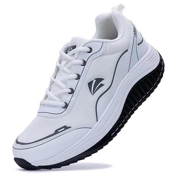 Designer Shoes High Quality Men's Shoes Walking Arch Support Orthotic Sneakers Plantar Fasciitis Wide Tennis Shoes for Heel and Foot Pain Relief