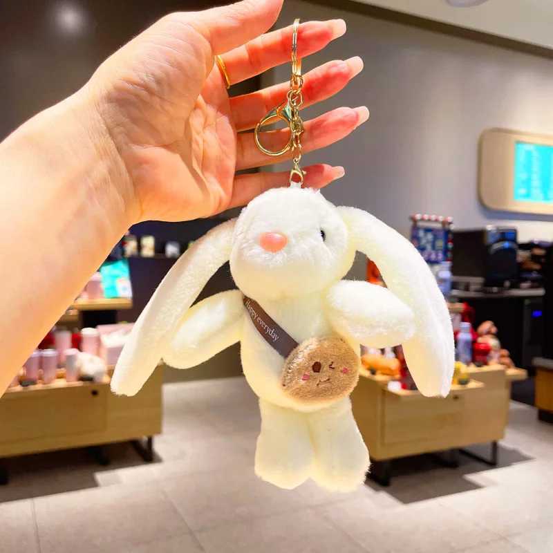 Wholesale keychain couple backpack cartoon plush toy pendant W250411