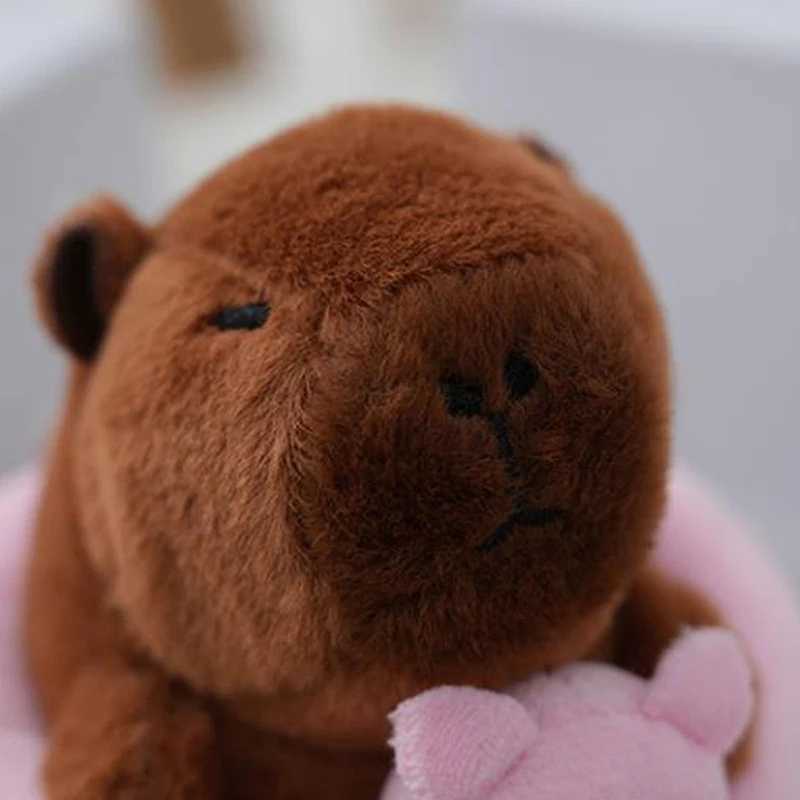 Cute Summer Style Capybara Pendant Plush Toy Doll Bag Pendant Decorative Desktop Doll Decorative Car Pendant Cute Kapila Doll W250411