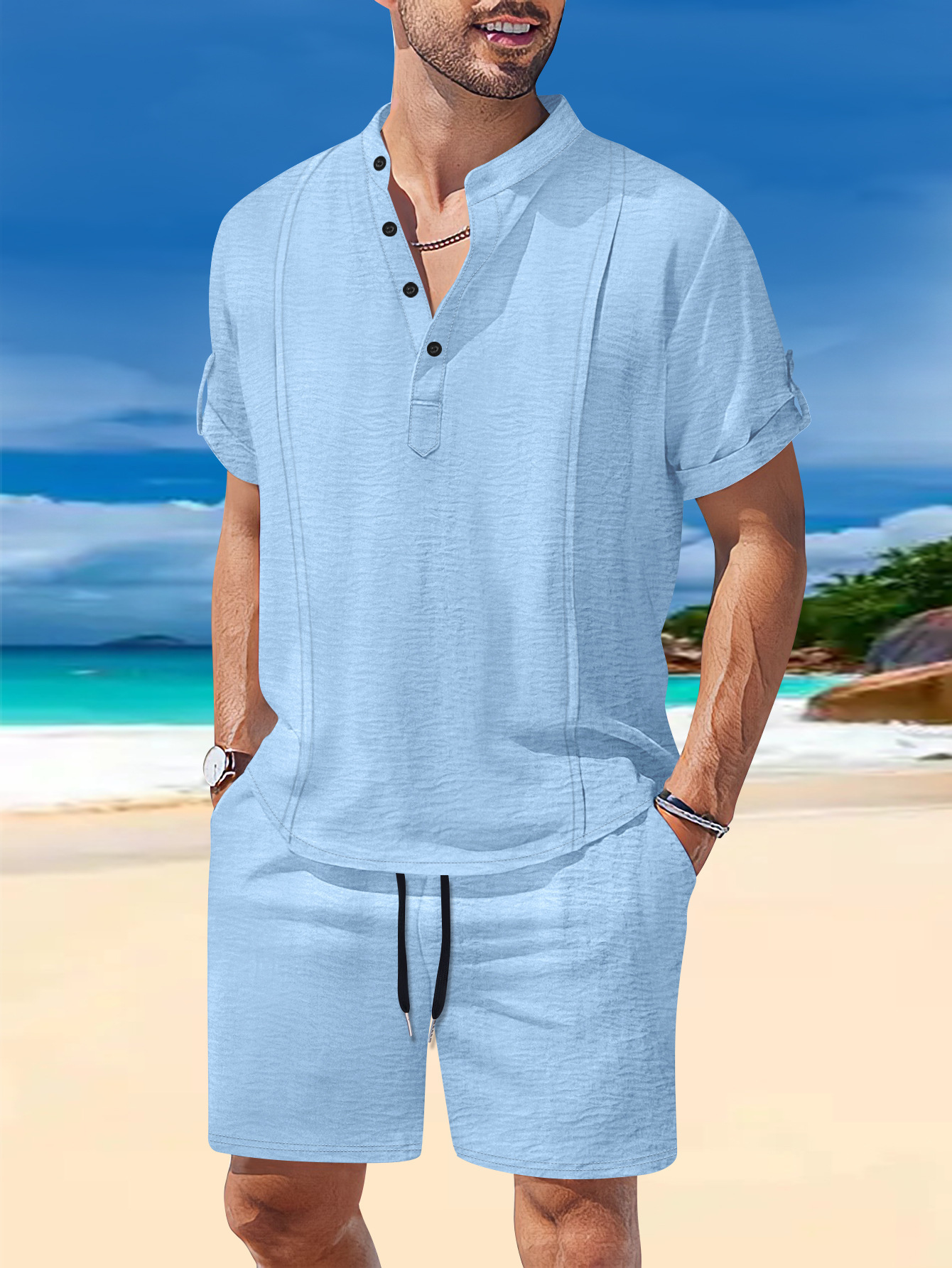 New Mens Sets Summer Fashion Clothes for Man T-shirt Shorts 2 Piece Casual Streetwear Men Oversized Suit affordable prices Clothing Two Piece Set