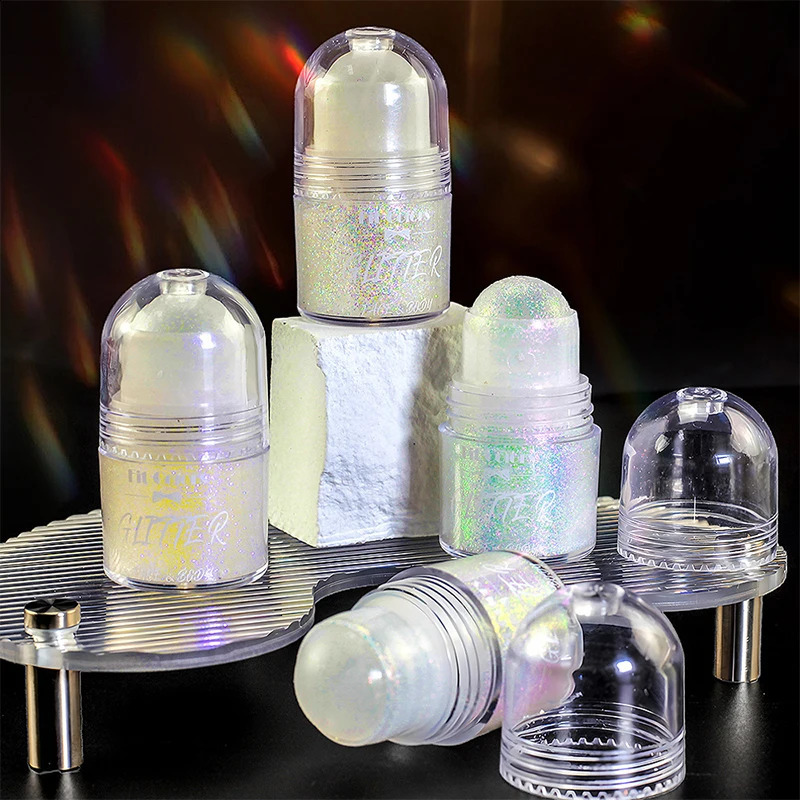 8-Color Ball Glitter Gel Stage Makeup Glitter Gel Body Paint Glitter Eye Shadow 250410
