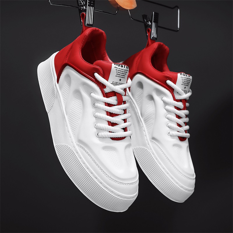 2025 spring and summer burst low-top casual shoes fashion men's sports shoes breathable anti-slip wear-resistant shoes