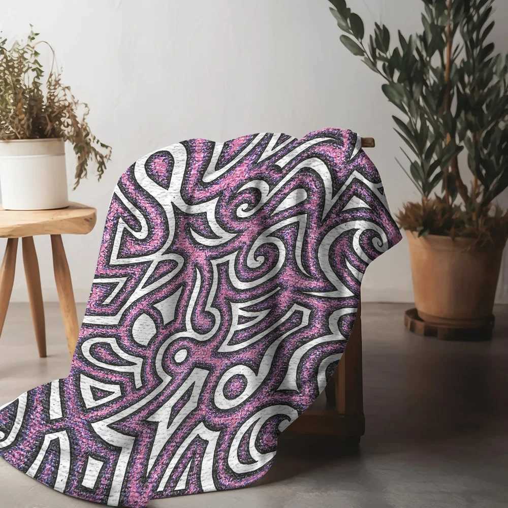 Knitted Snowflake Throwing Blanket Soft Warm Throw Blanket for Girls Boys Kids Gift Cozy Decorative Throw Blanket C251111