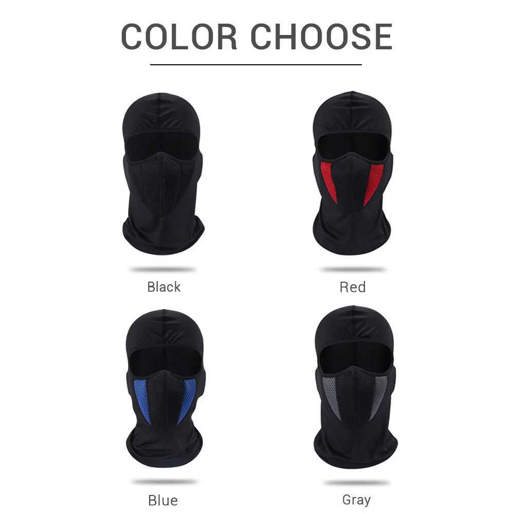 New Motorcycle Face Mask Off-road Motorcycle Hood Bicycle Breathable Windproof Dustproof Riding Face Mask S251110