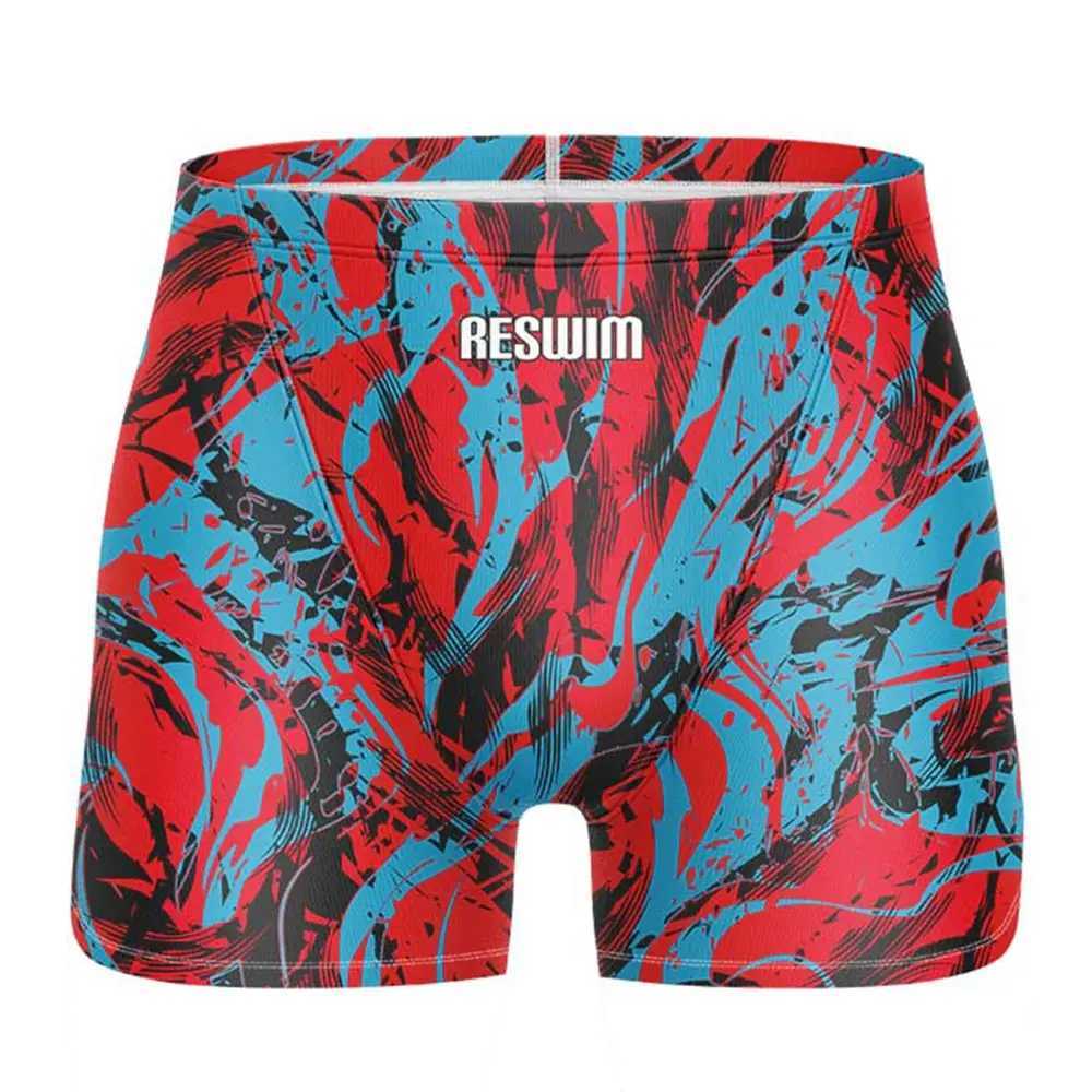 Summer Swimming Mainline Mens Swimming Jammer Short Life Endurance Sports Training Swimsuit New Beach Tight ShortsW250410