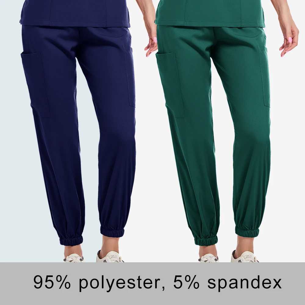 Scrub Uniform Women Suit Hospital Doctor Working Clothes Medical Surgical Multicolor Workwear Unisex Nurse Accessories X2504101