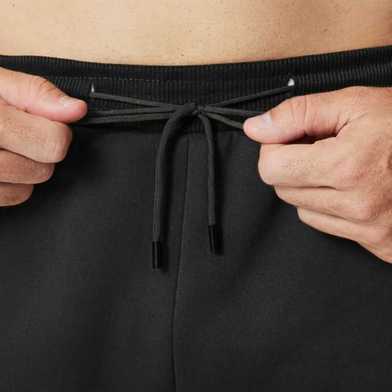 New sports pants with side zipper pockets mens jogging track pants elastic waist sports and leisure Trouser bag fitness and fitness clothingXJ250410