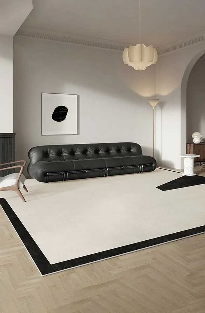 Light Luxury Bedroom Decor Plush Carpet Thicken Washable Lounge Rug Home Study Floor Mat French Style Carpets for Living Room Y251110