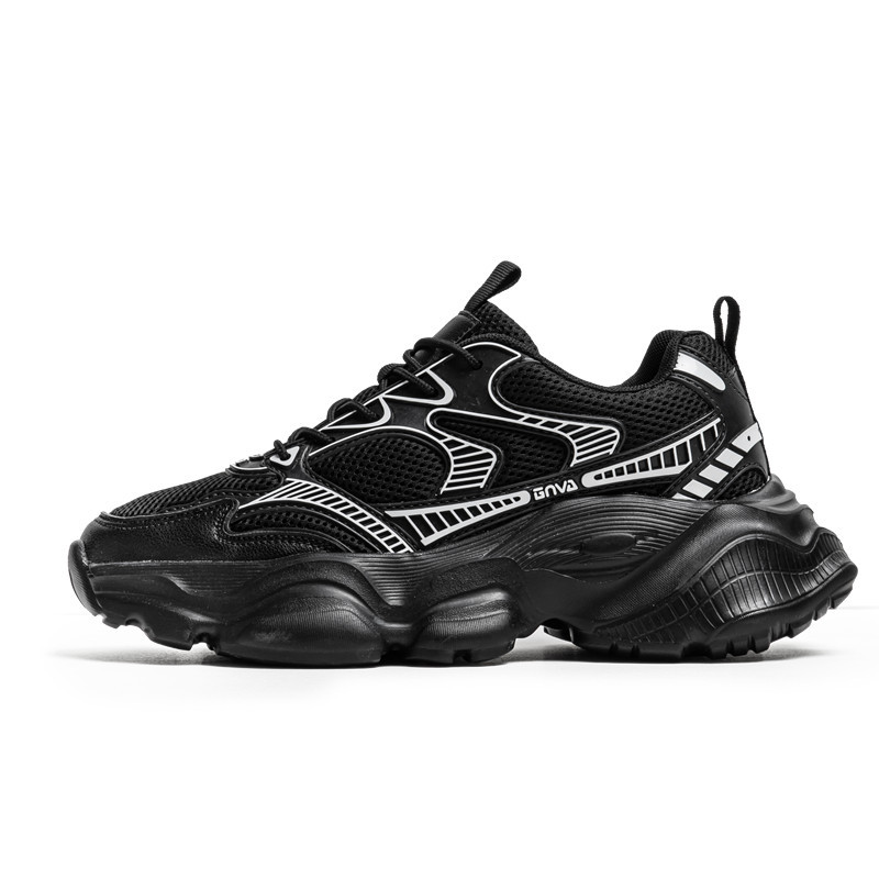 Free shipping designer sport shoe men black white beige comfortable breathable wear-resisting outdoor running shoe