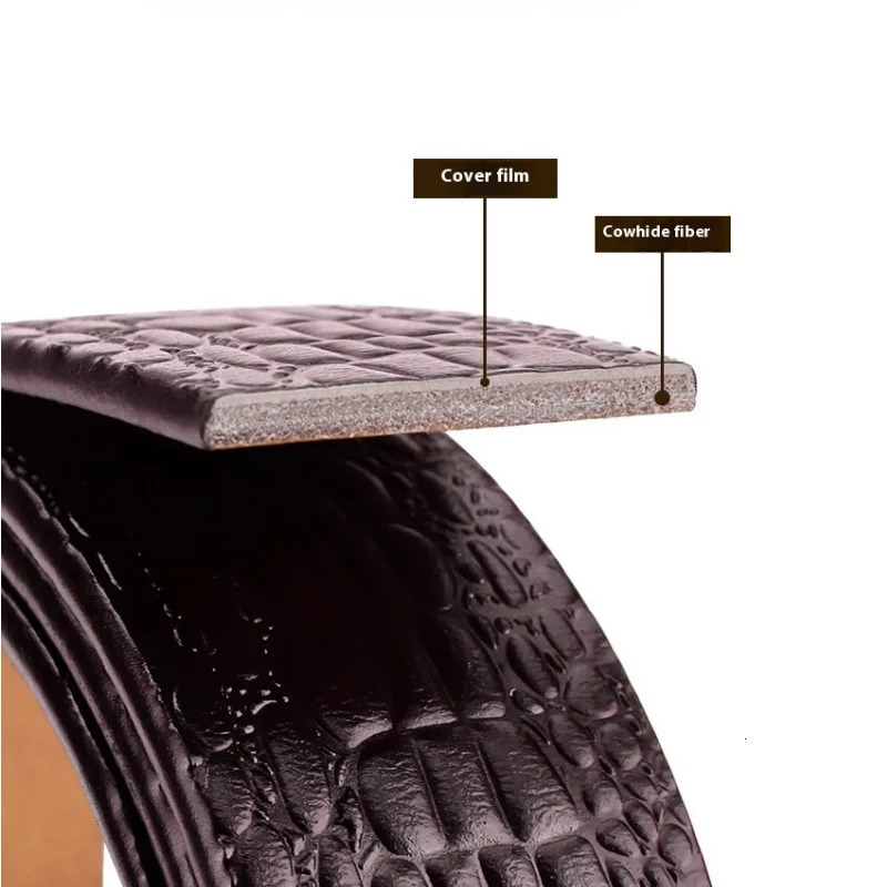 Leather material waistband Single belt pattern belt casual waist belt 35cm belt 251031