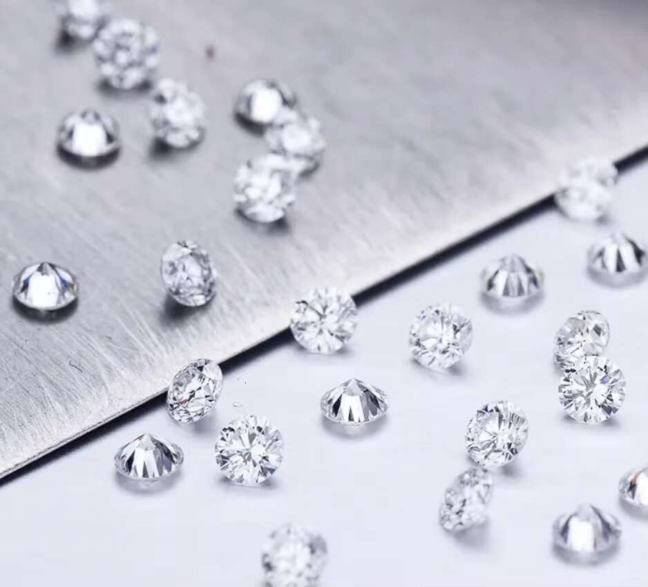 Starsgem Vvs Lab Grown Diamonds 3.2mm Round Shape Brilliant Cut White Lab Diamond DEF VS Lab Created Diamond
