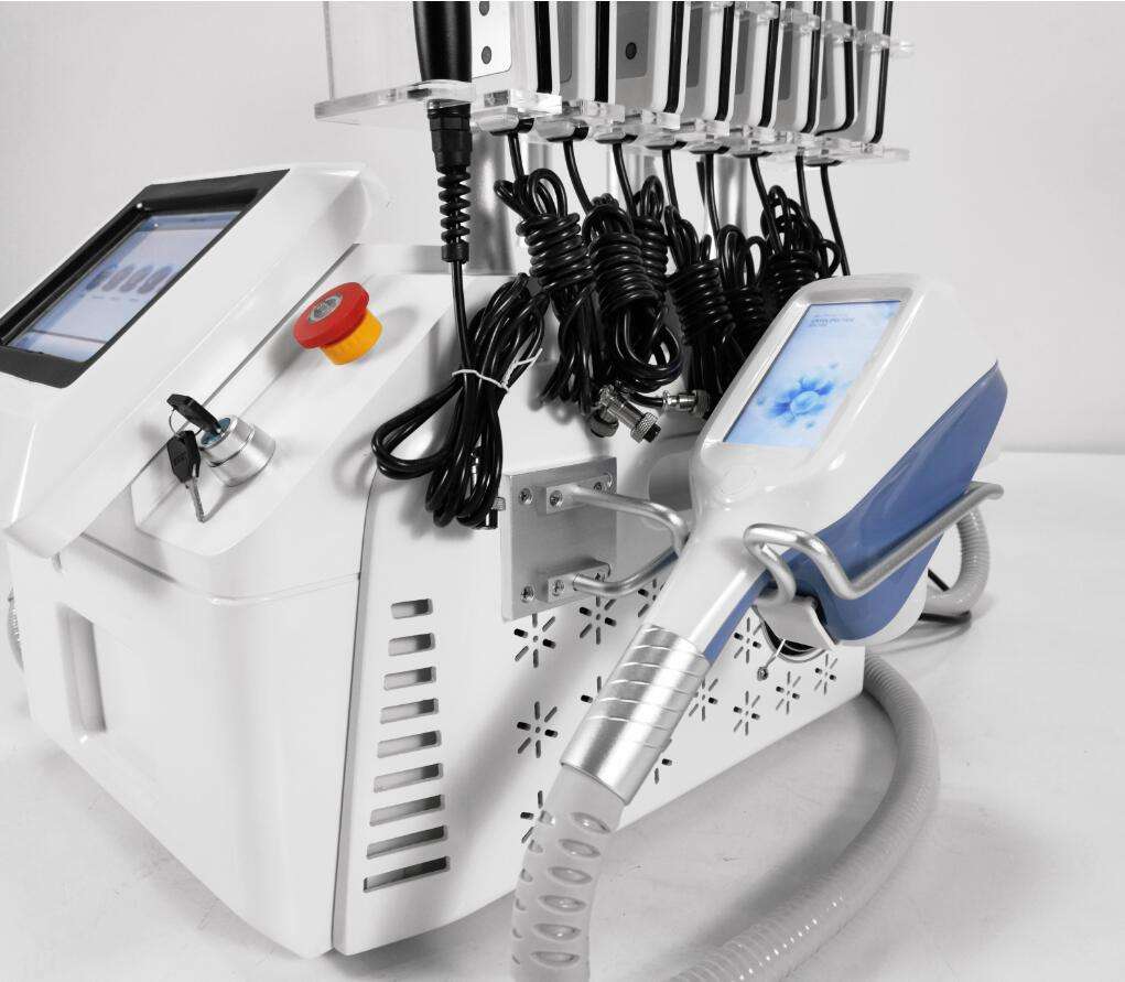 Desktop 5 Cryo Handles 360 Fat Freezing Cryolipolysis Slimming Machine For Body Shaping Spa Clinic Use Fat Reduction Cooling Beauty Equipment