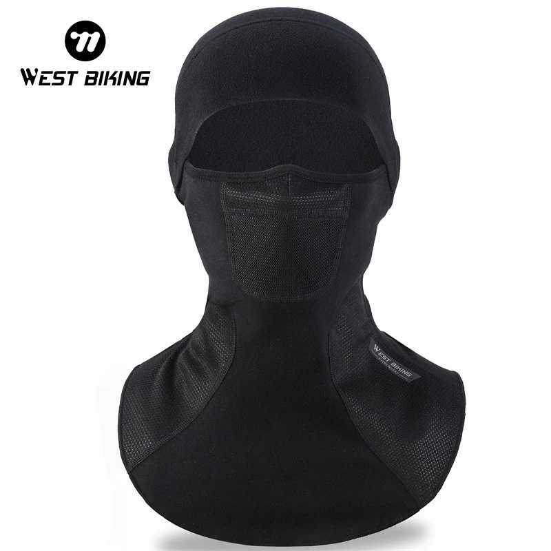 WEST BIKING Winter Cycling Fleece Balaclava Full Face Warm Motorcycle Breathable Mask Running and Skiing Caps Thermal Sport Gear S251110{category}