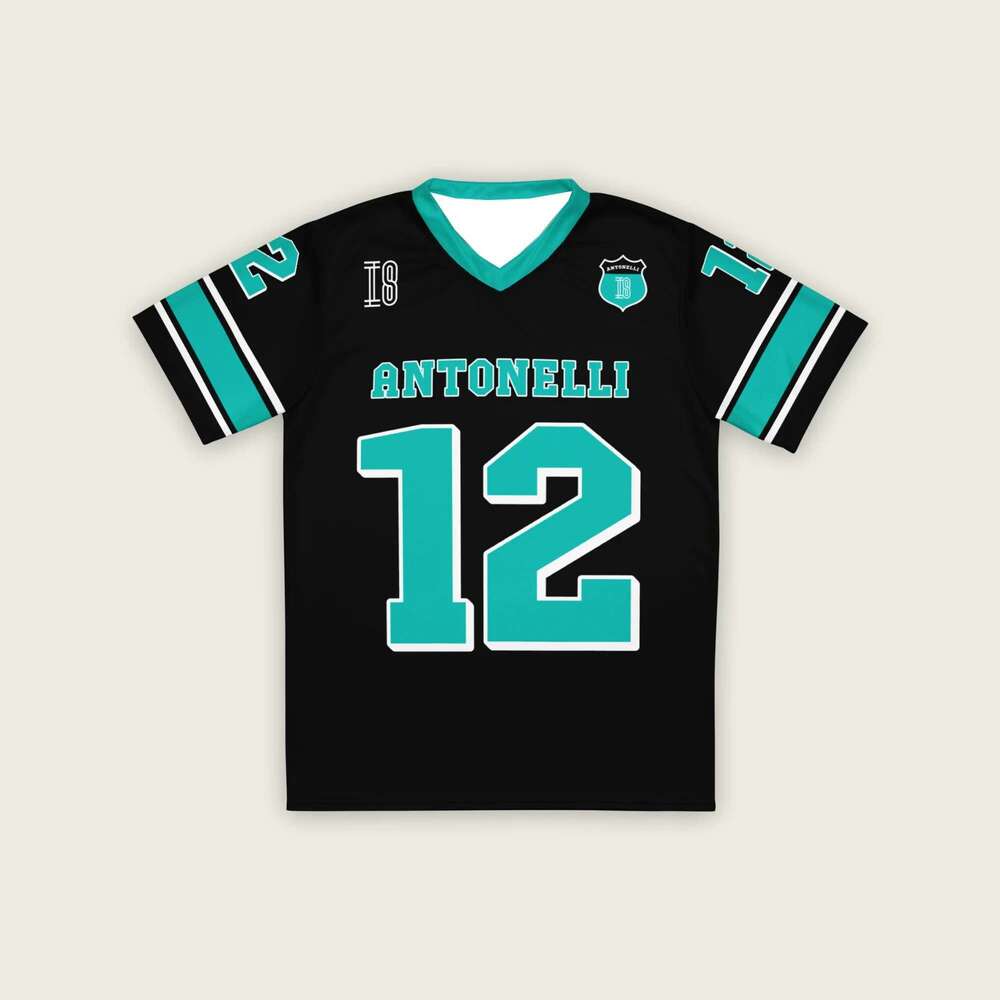 European American Men Women Racing Motorcycle Enthusiasts V Neck Short Sleeved T Shirt Kimi Antonelli Jersey AMG Sports