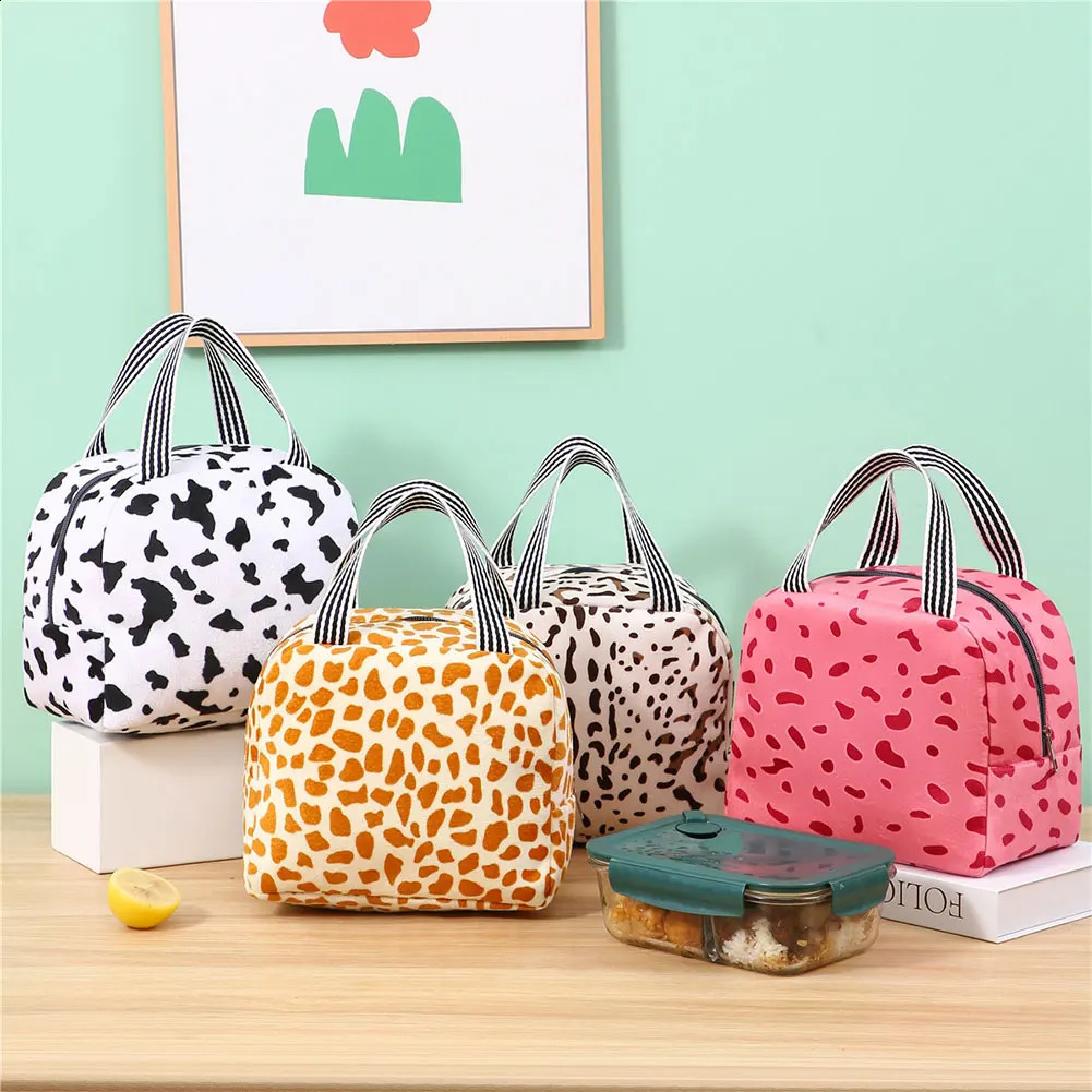 Insulated lunch bag leak proof heat bag reusable lunch cooler bag adult work office school picnic travel 250410