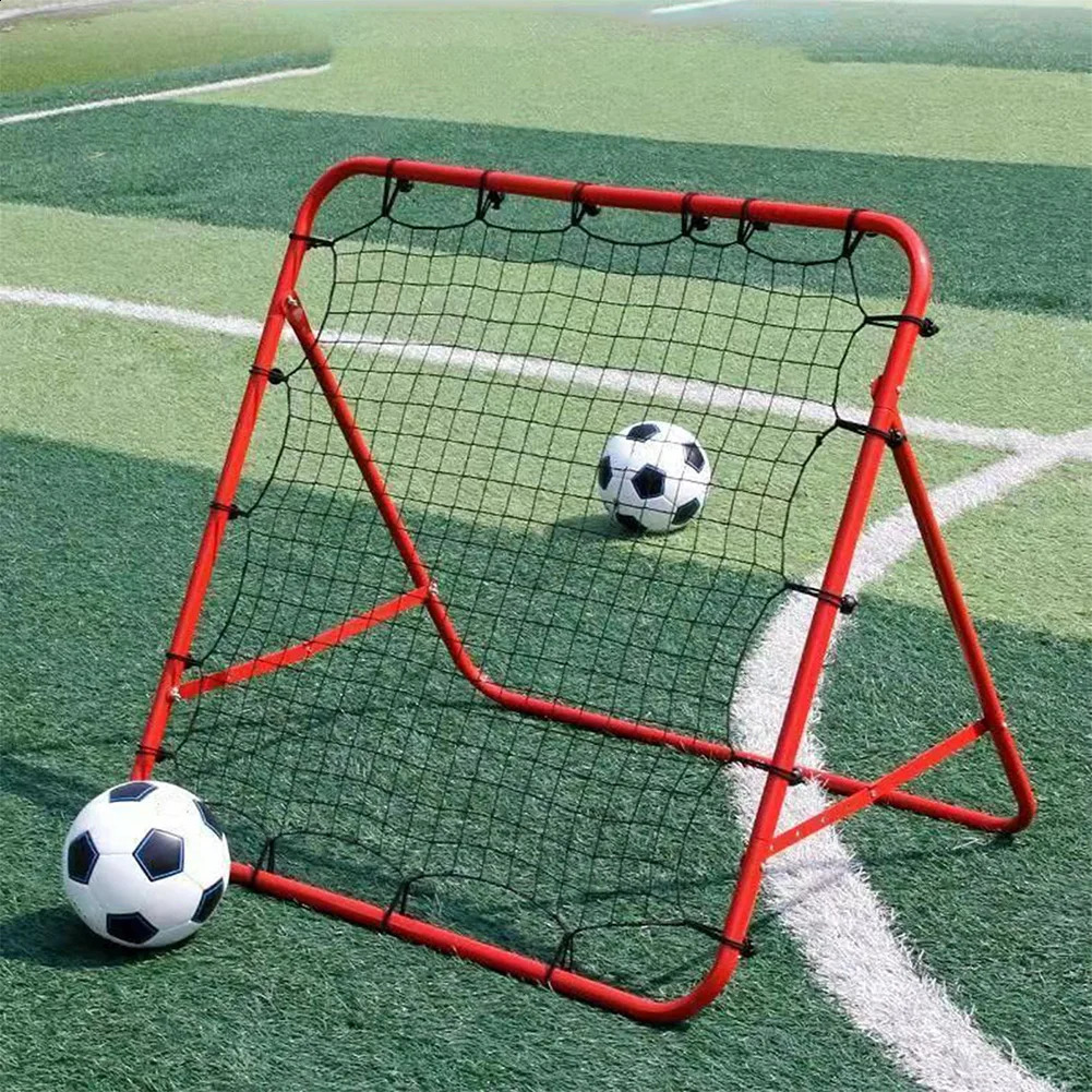 Soccer Rebounder Net Soccer Bounce Back Net Kickback Football Practice Net Training Aid for Kids Teens Adults 250410