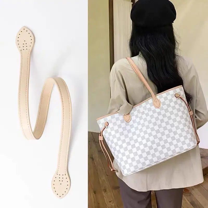 1 Pair PU Leather Shoulder Bag Strap Girls Bag Belt Bag Handle DIY Replacement Handle Bag Accessories Handbag Handle Straps 251110