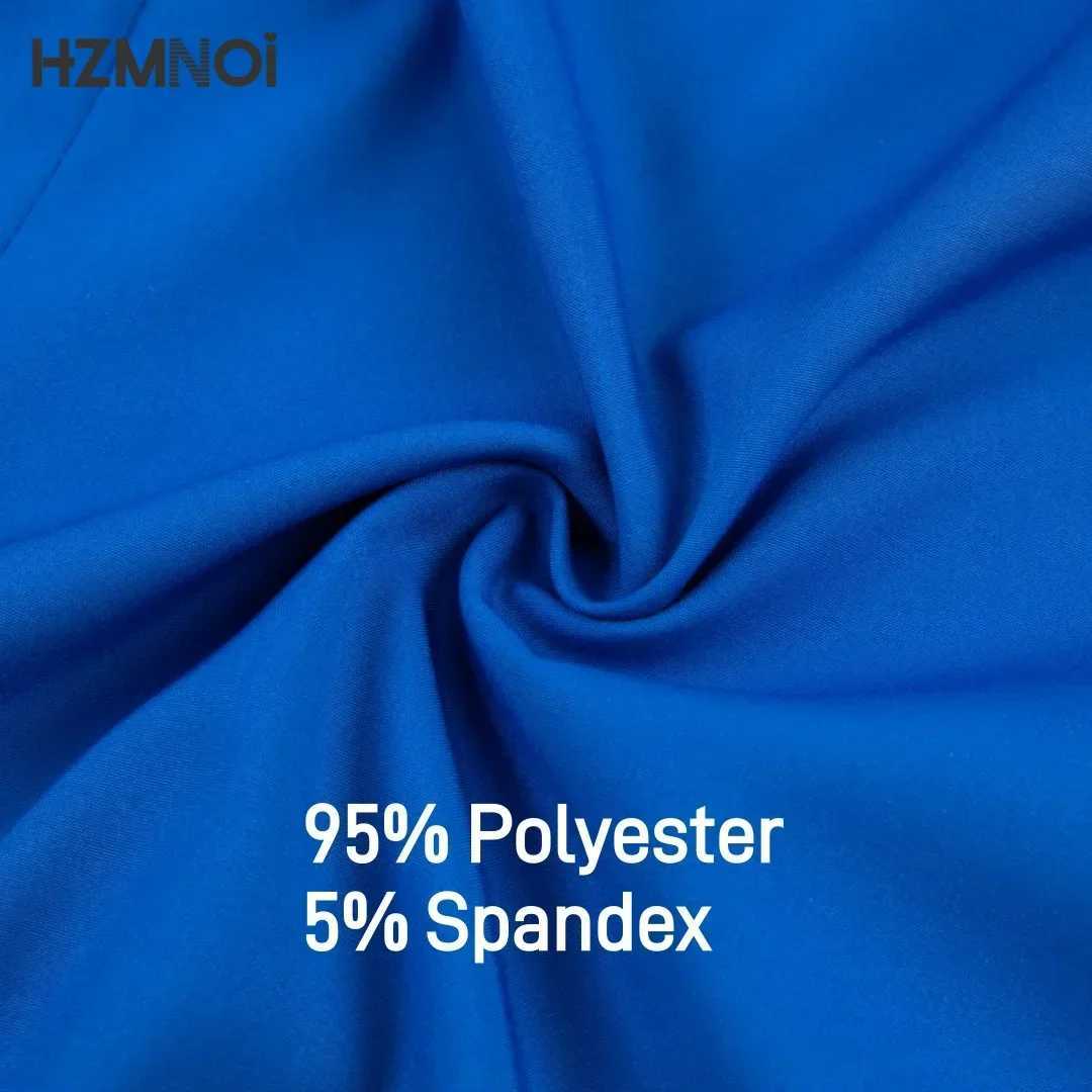 Nursing Uniform High Quty Solid Color Medical Doctor Workwear Pet Hospital Veterinary Non-sticky Hair Scrub Work Suit X250410