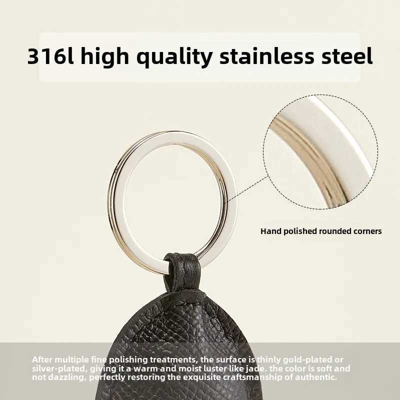 Cowhide handmade bag charm leather squid charm key ring tassel design pendant car keychain bag accessoriesW251105