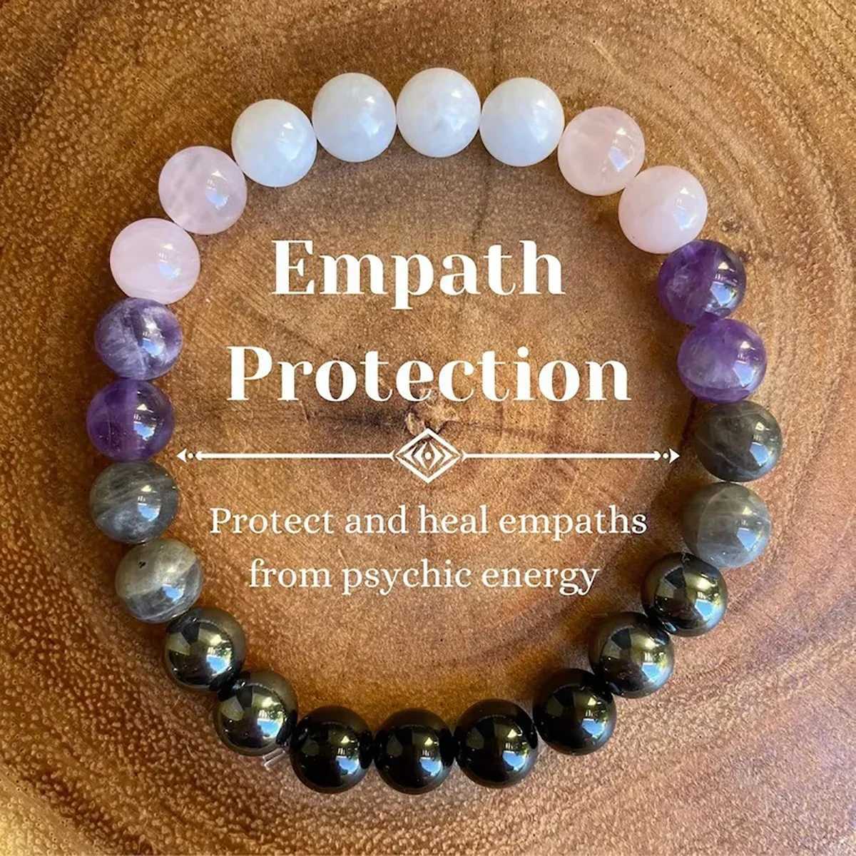 6 Styles BraceletMoney Empath Protection Grounding Protection BraceletSelf-Love BraceletC250410