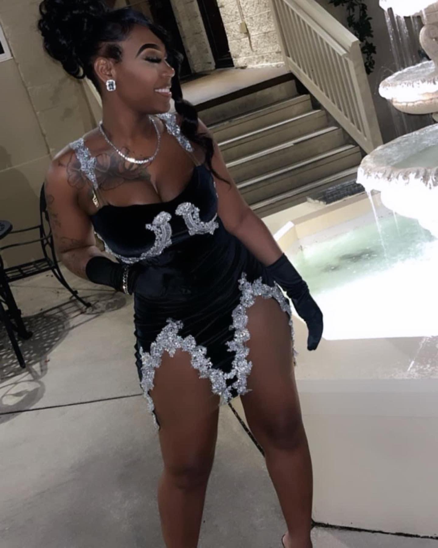 Chic Black Sheath Cocktail Dress Spaghetti Lace Beaded Velvet Stylish Short Mini Graduation Homecoming Dresses For Special Occasions Sweetheart Gowns