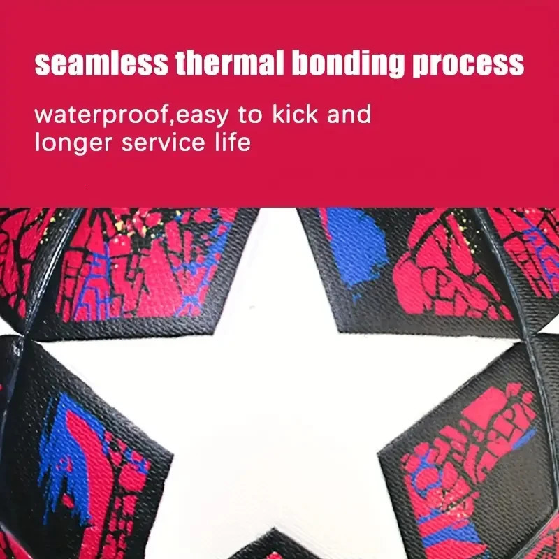 1Pc Soccer Ball Size 5Wear Rsistant Durable Soft PU Outdoor Football Training Seamless Soccer Ball Group Training Game Supplies 251107