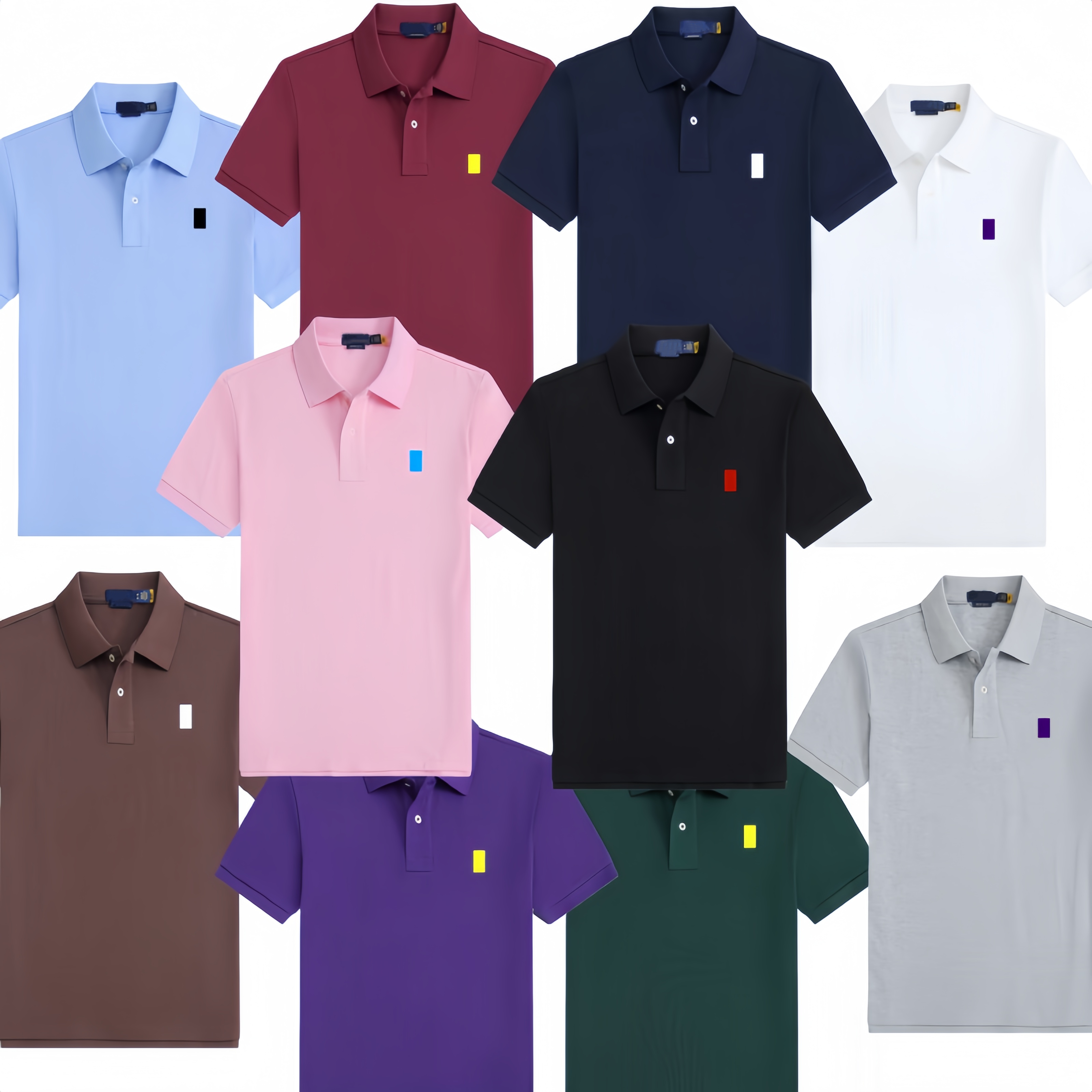 Luxurious Designer Polo T shirt Mens Womens T-Shirt Designer Summer Casual Short Sleeve Cotton Tshirt Luxury Brand Mens Tee Fashion Embroidery European size S-XXL