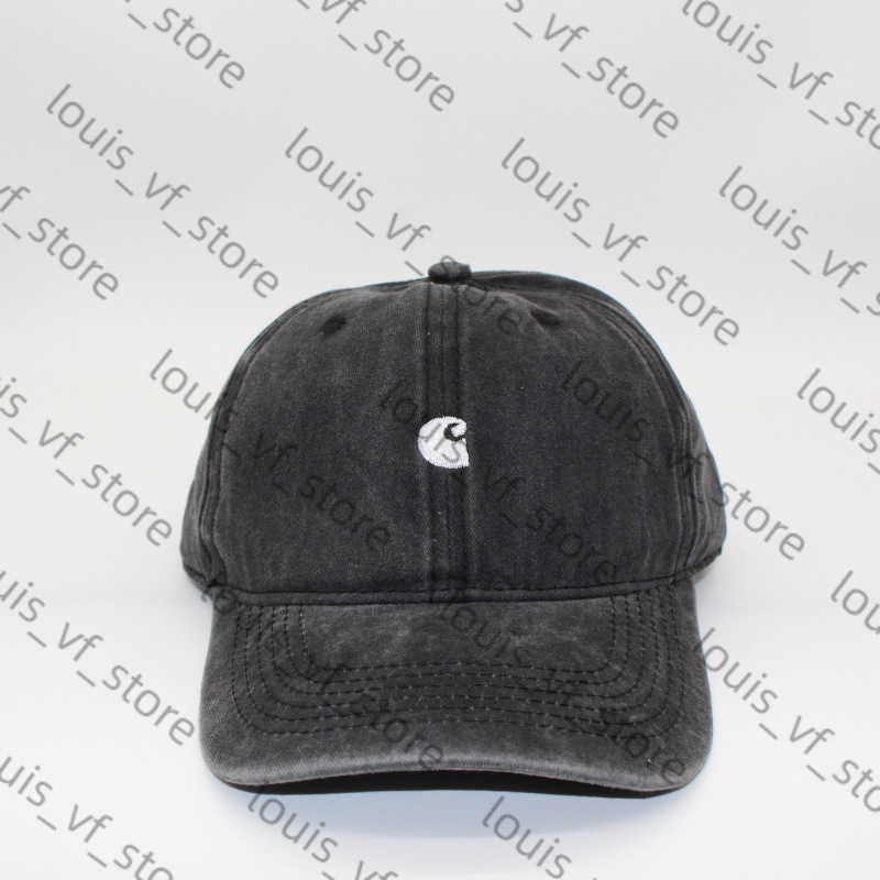 Washed and Embroidered Soft Top Curved Baseball Cap Trendy Workwear Duckbill Breathable Simple Sun Hat H250411