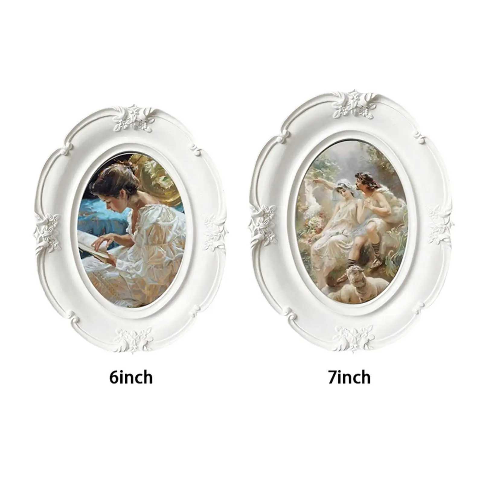 Luxury Antique Photo Deluxe Floral design Arts Holder Picture Frames for Desktop Office Home L251110 H260306