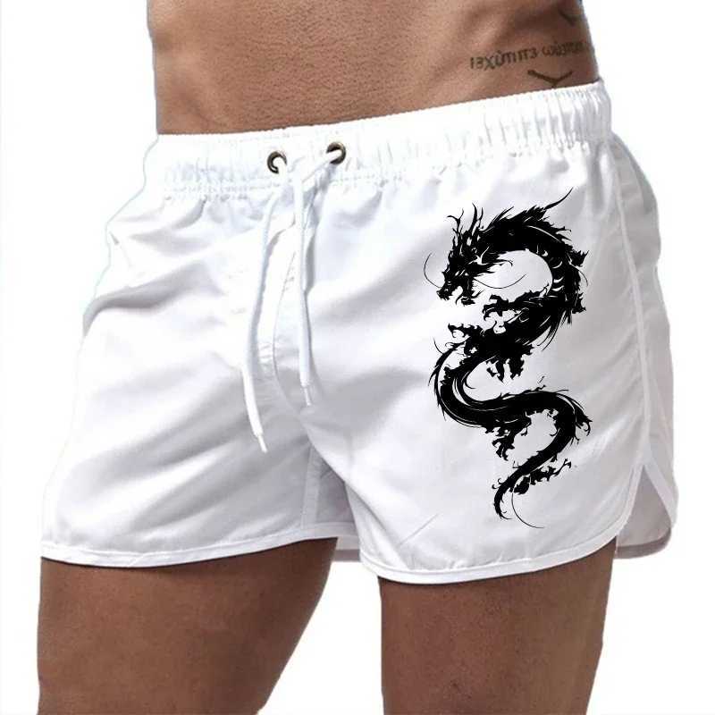 Mens Beach Shorts 2025 Summer Trunk Swimming Gym Shorts Fast Drying Swimming Mens Surfing Leisure Comfortable Running ShortsW250410