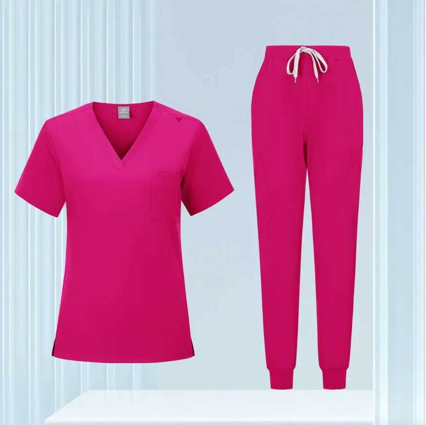 Uniforms Medicos Pet Dental Nurse Work Clothes Female Medical Nursing Nurse Uniforms Scrubs X250410