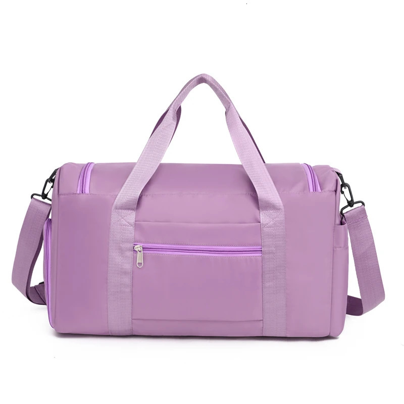 Unisex Large Capacity Travel Luggage Bag Sports Gym Bag Perfect for Weekend Overnight Luggage Bag with Shoe Compartment 251110