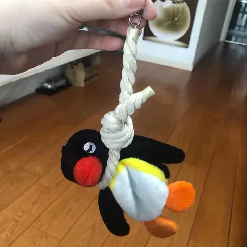 Penguin pendant plush pendant fun cute and lively penguin doll toy keychain creative exquisite gift backpack decoration plush doll W250411