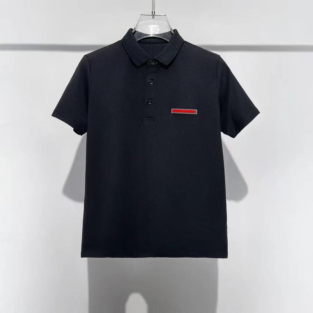 2025 Designer Shirts Men Luxury Polos Casual Mens T Shirt Print Fashion High Street Man Tee M-XXXL polo shirts t-shirt